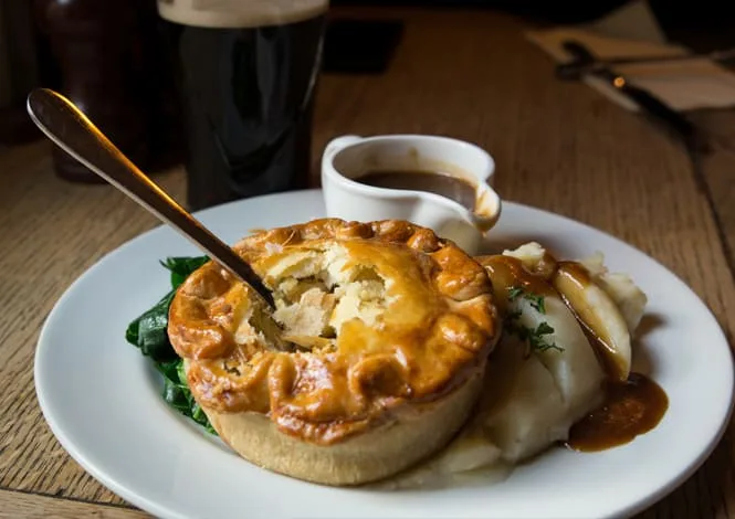 The Cricketers Inn — food