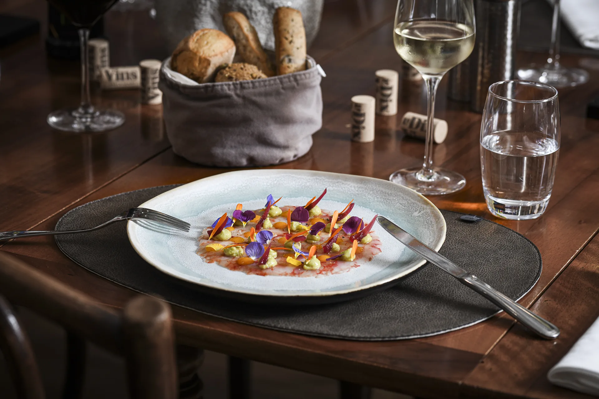 Le Dix Vins — food