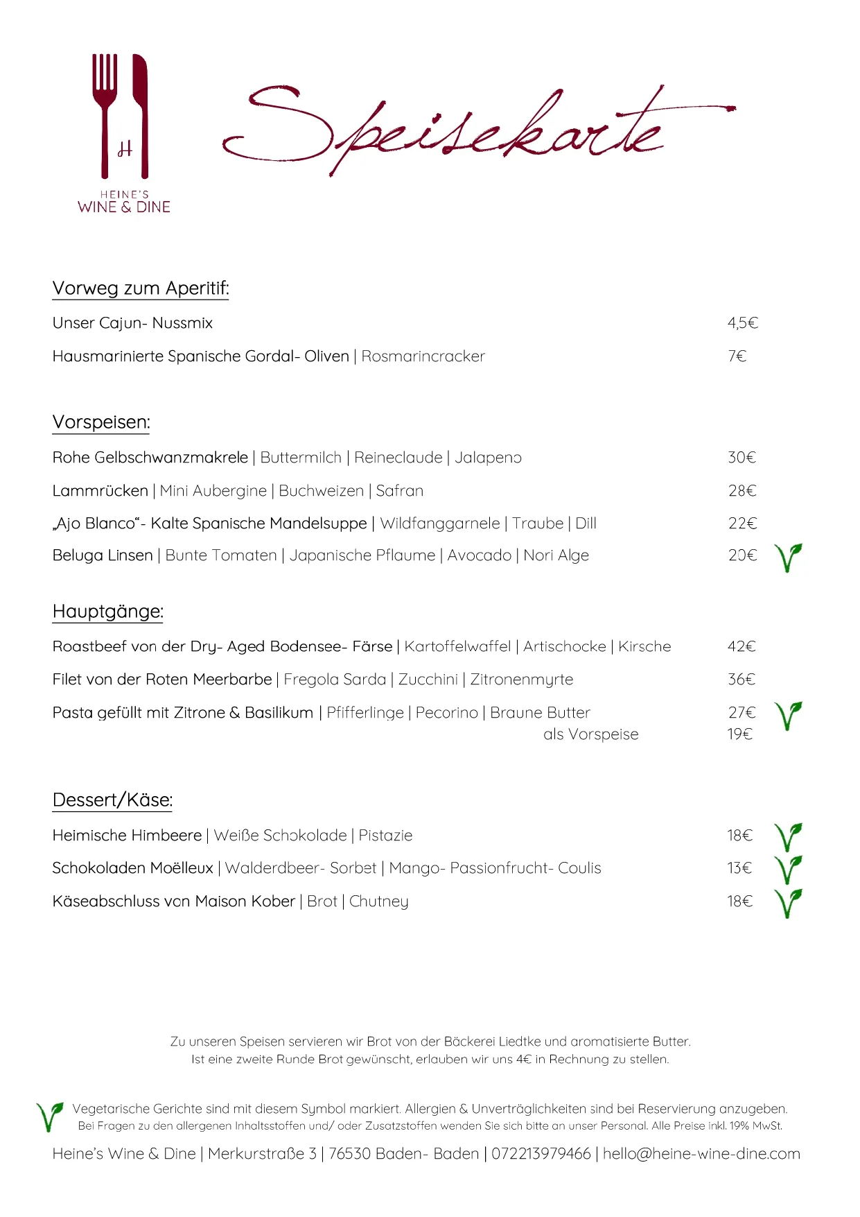 Heine’s Wine &amp; Dine — photo 15