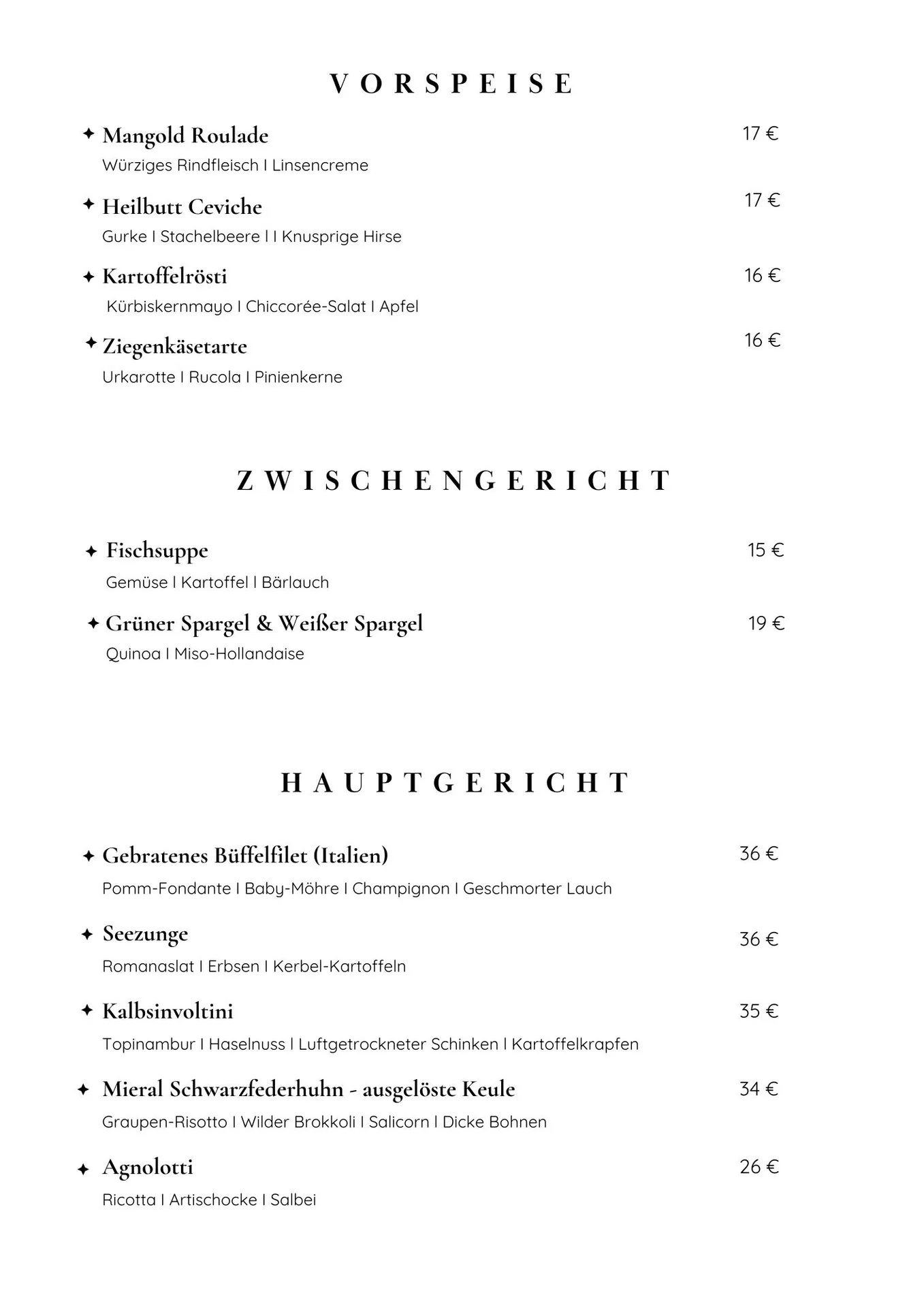Restaurant Mohn — atmosphere