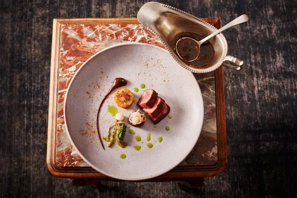 Salsify at the Round House — food