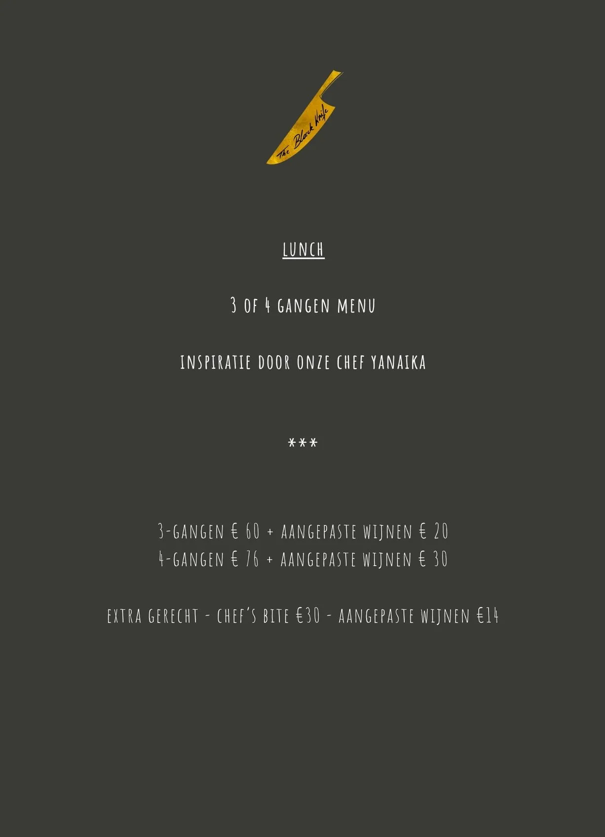 The Black Knife — kitchen