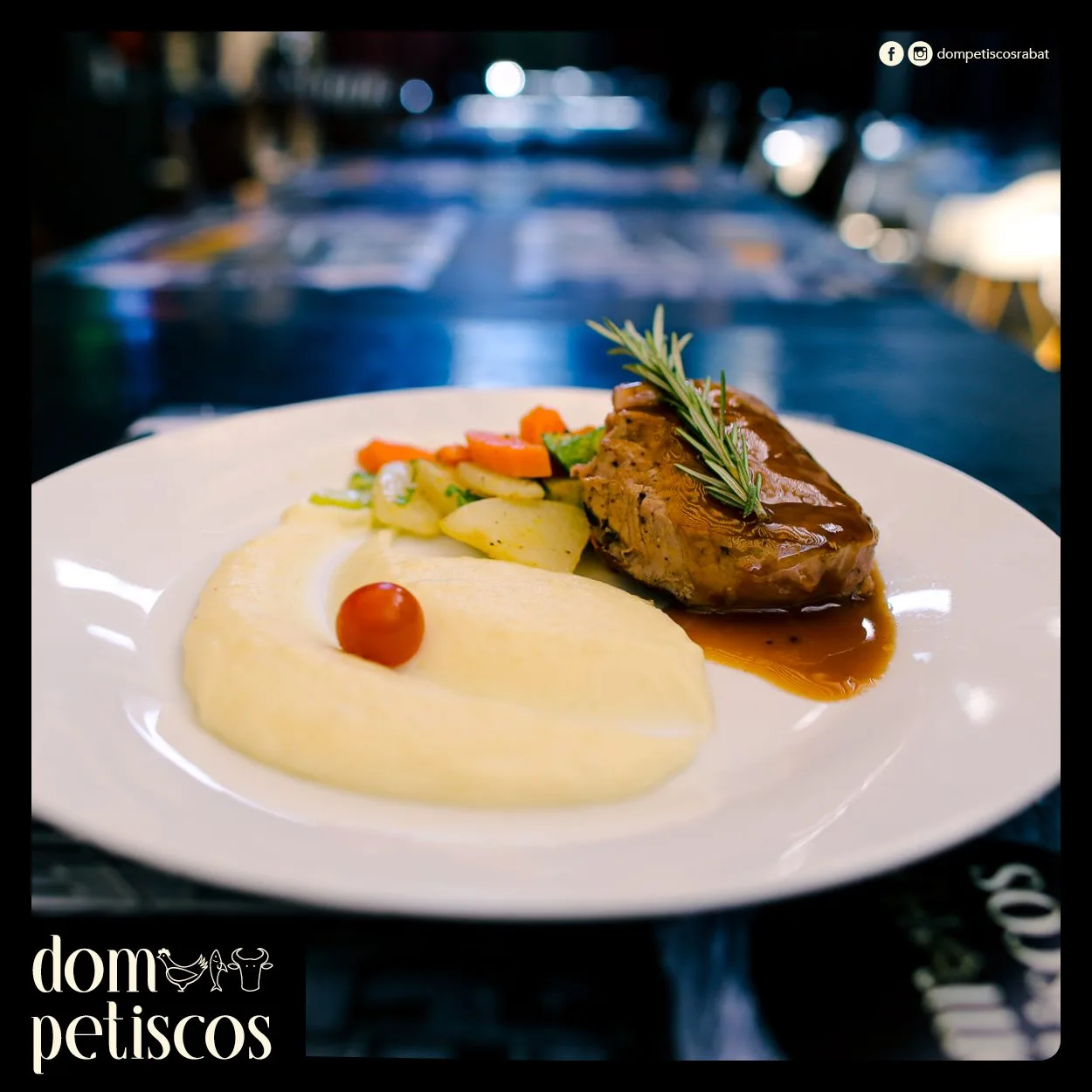 Dom Petiscos — food