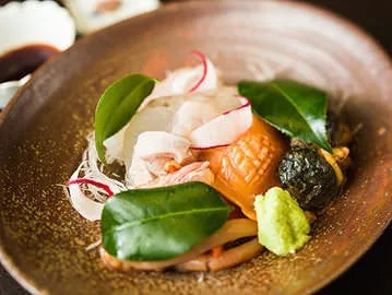 Ajinokaze Nishimura — food