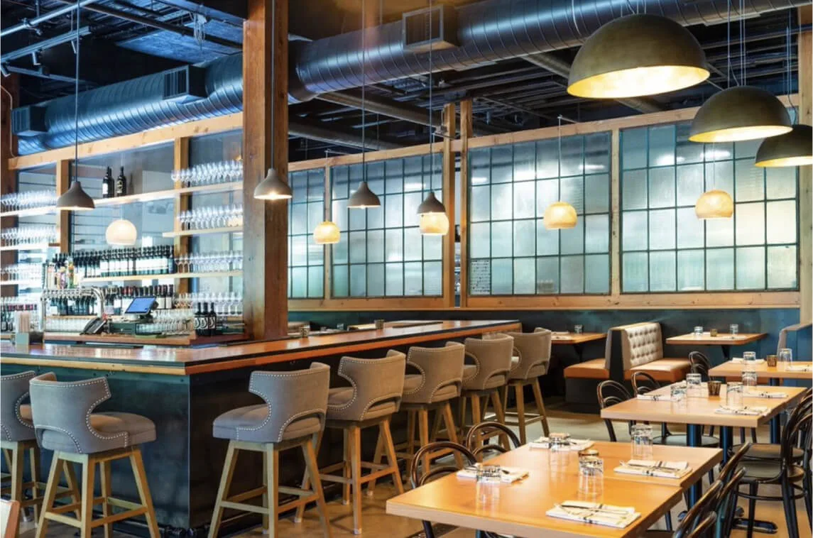 The Restaurant at DeLille Cellars — atmosphere