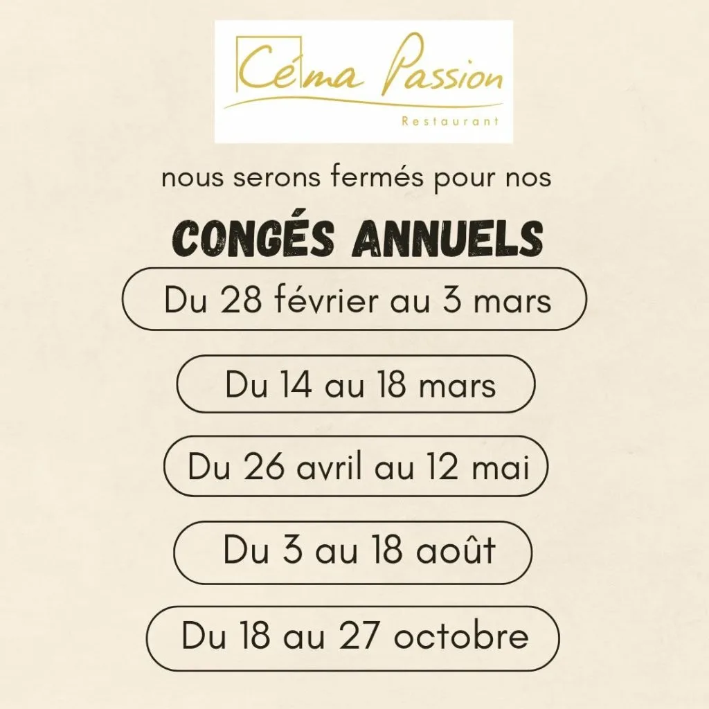 Céma Passion — atmosphere