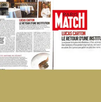 Lucas Carton, Paris