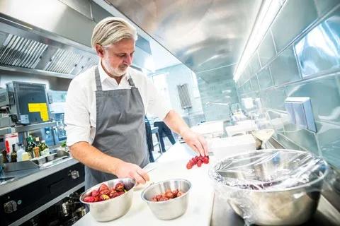The Newport Restaurant &amp; Marina — kitchen