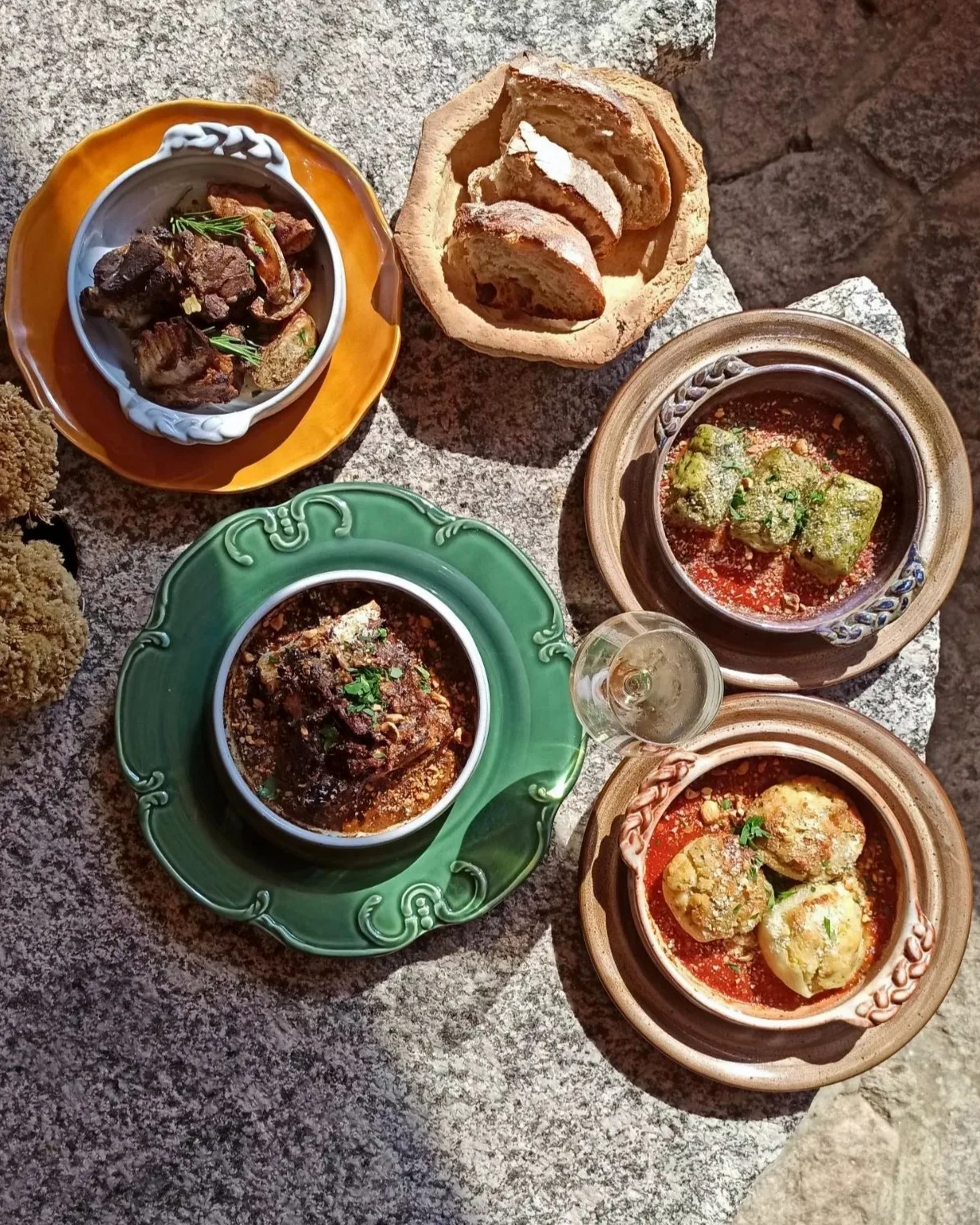 L'Aghjalle — food