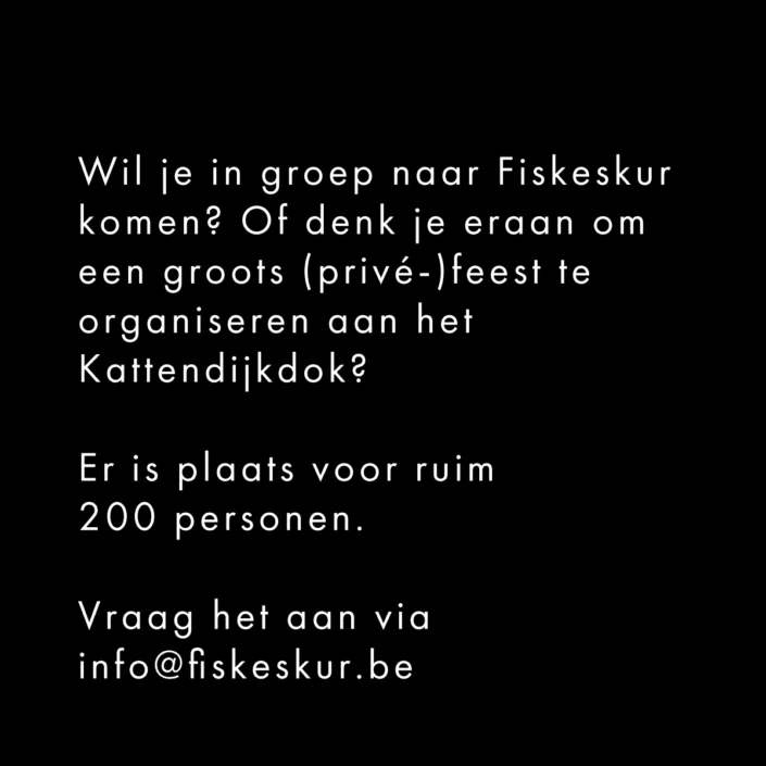 Fiskeskur, Antwerpen