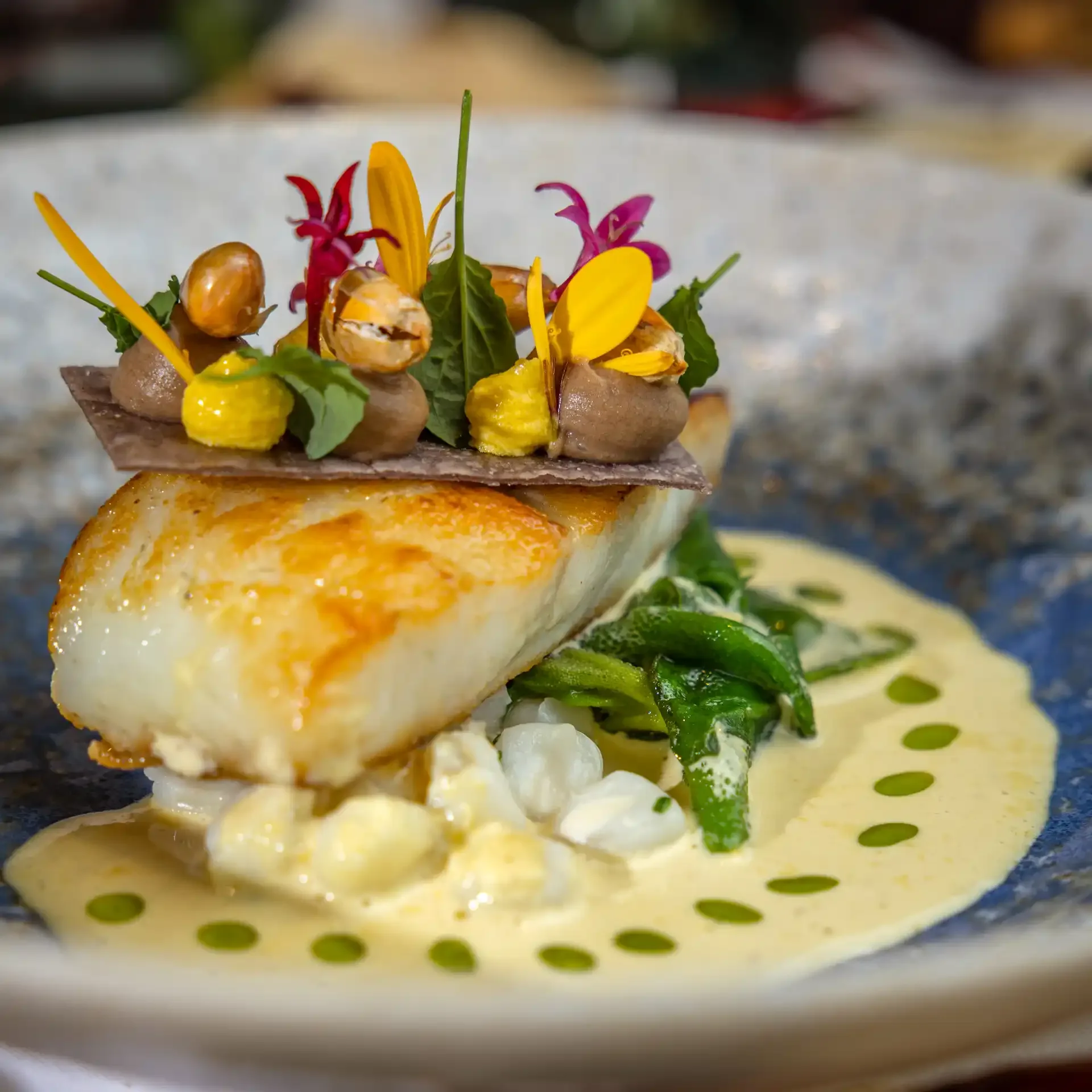 The London — food