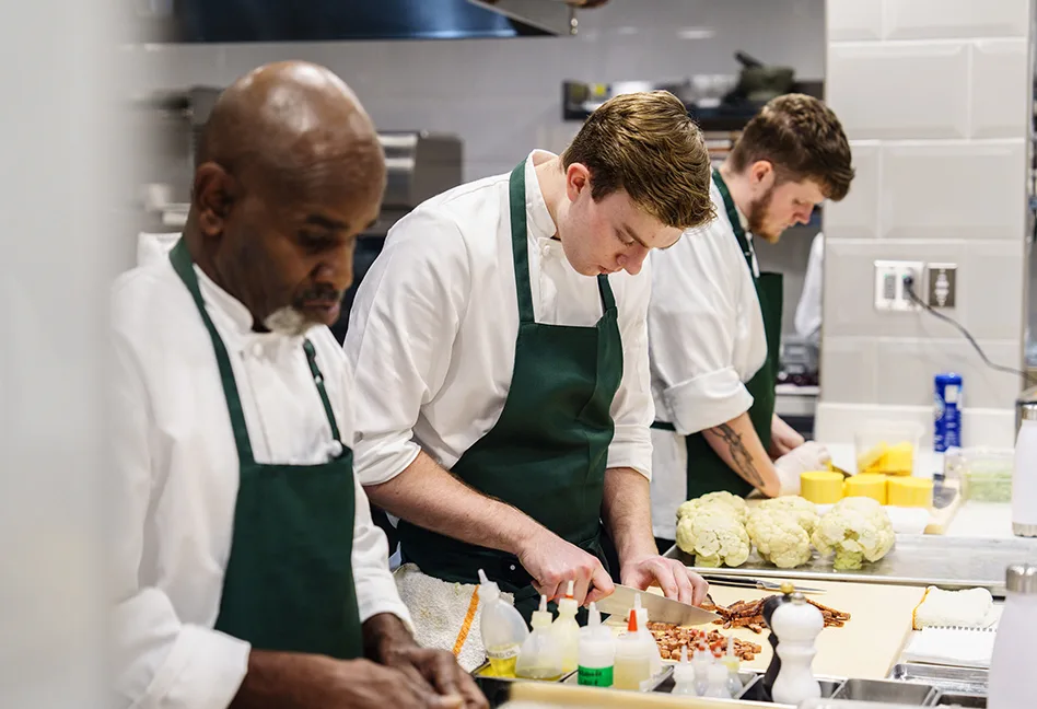 34 Restaurant & Bar — kitchen