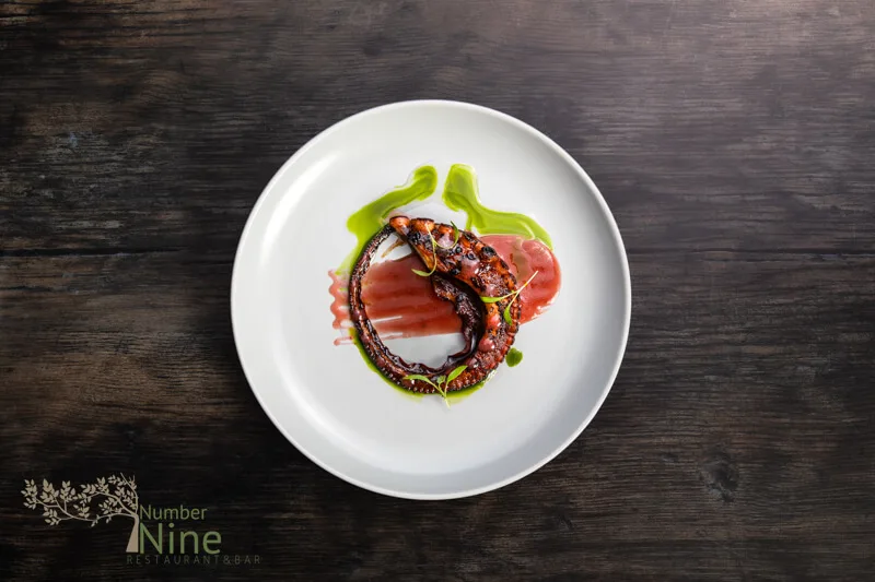 Number Nine Restaurant and Bar — food