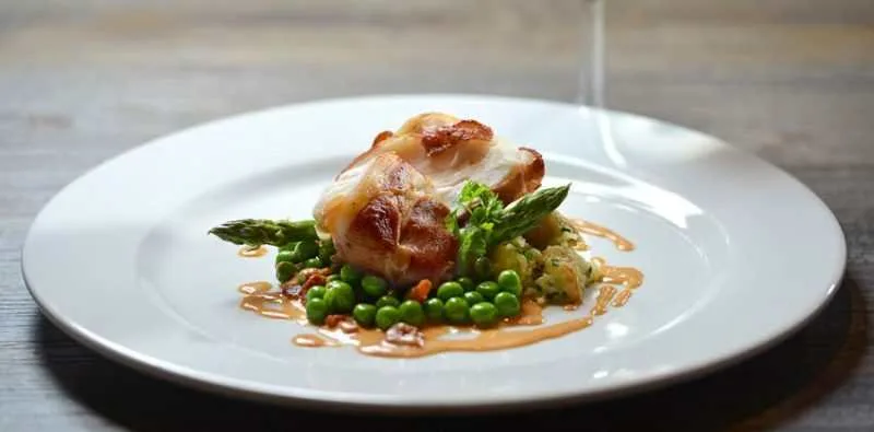 The White Horse & The View @ Woolley Moor — food