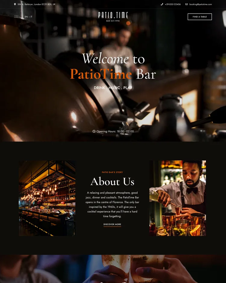 Grotto Tavern — atmosphere