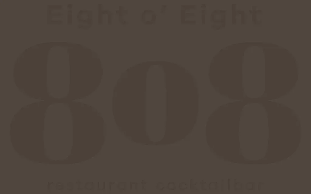 8o8 restaurant — atmosphere