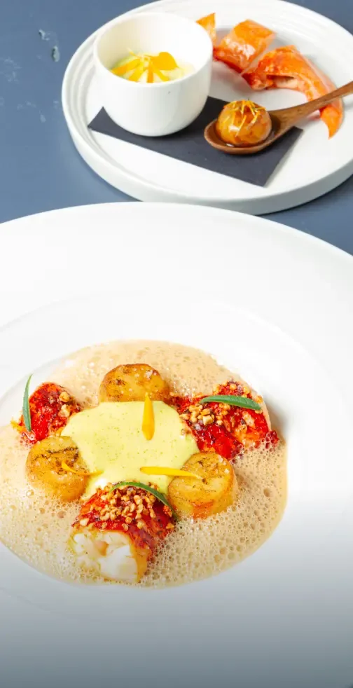 Marnage - Hôtel La Marine — food