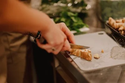 VOYAGE Cuisine & Café — kitchen