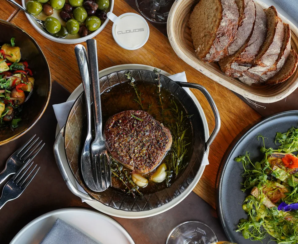 Clouds - Heaven's Bar & Kitchen — food