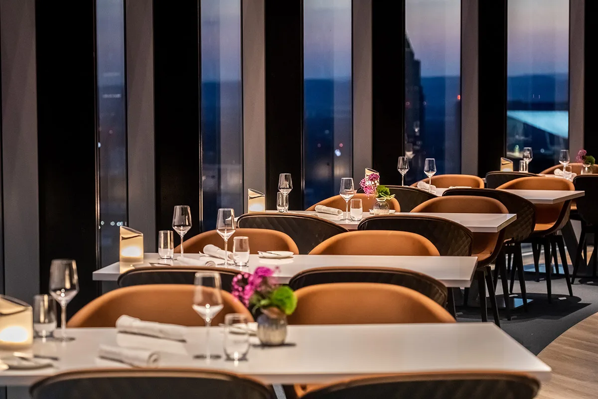 MAIN TOWER Restaurant & Lounge — atmosphere