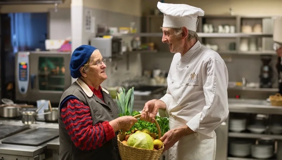 Kendov Dvorec — kitchen