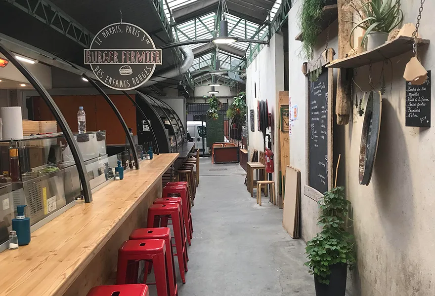 Burger fermier des enfants rouges — photo 7