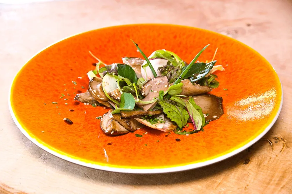 Auberge de Mollens — food