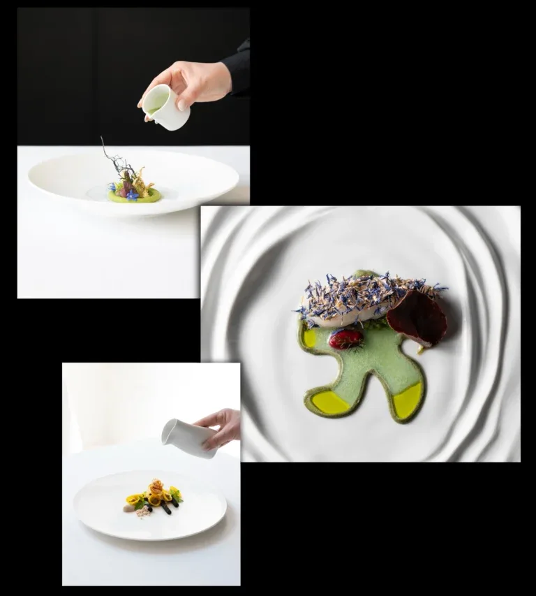 Re Santi e Leoni — food