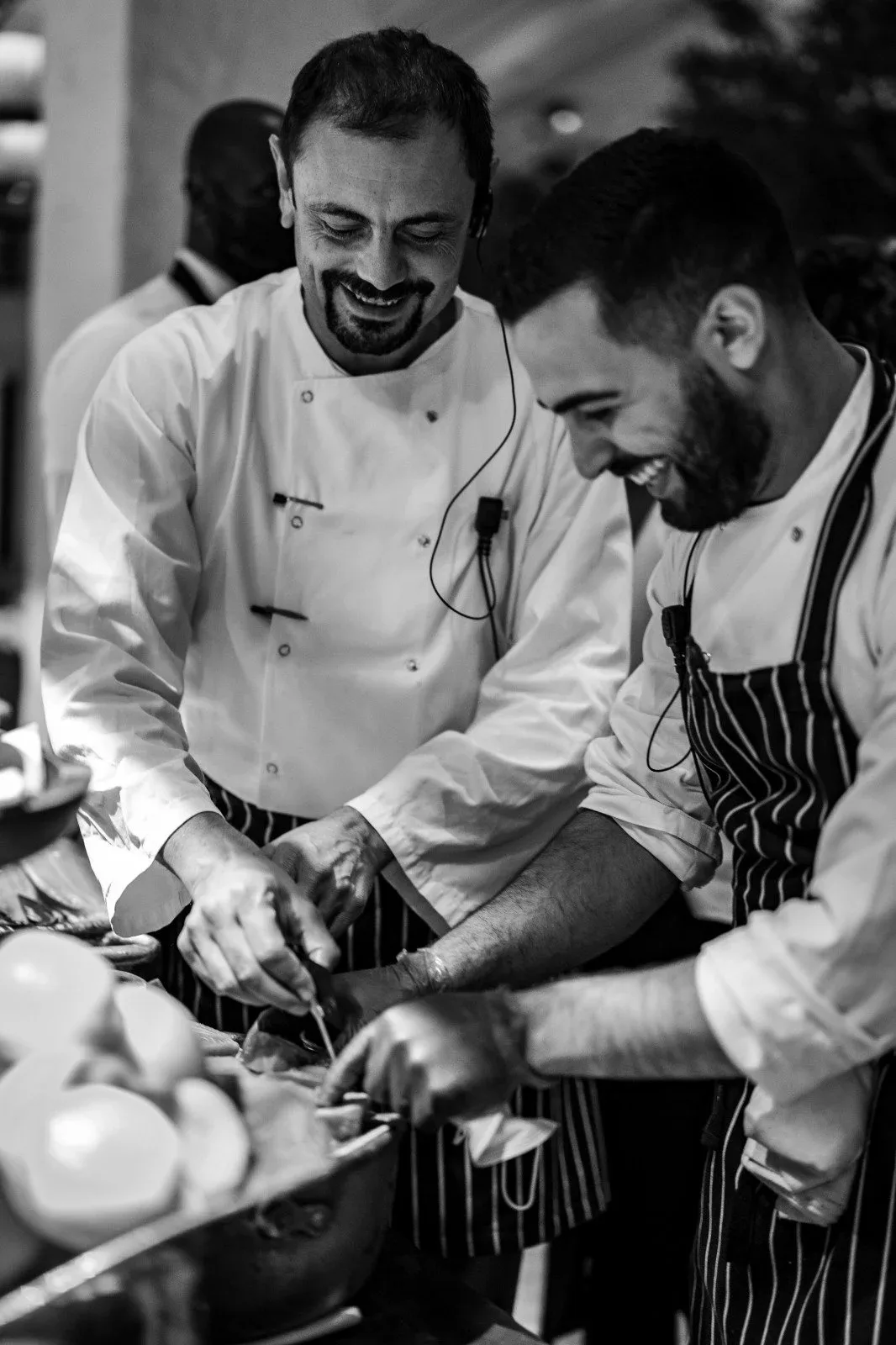 Novikov Restaurant — kitchen