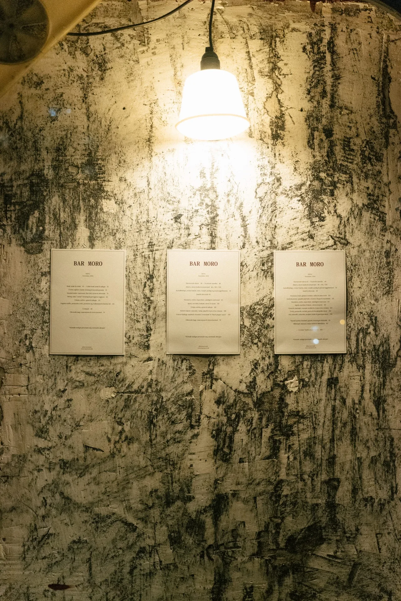 Bar Moro, Copenhagen