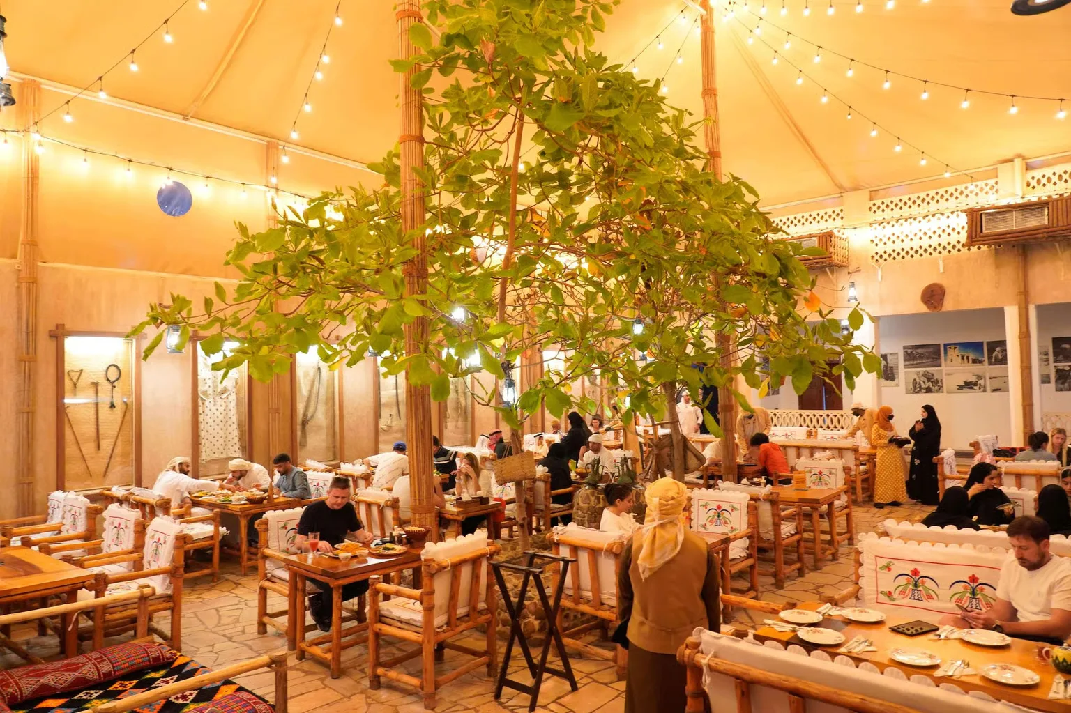 Al Khayma Heritage Restaurant — atmosphere
