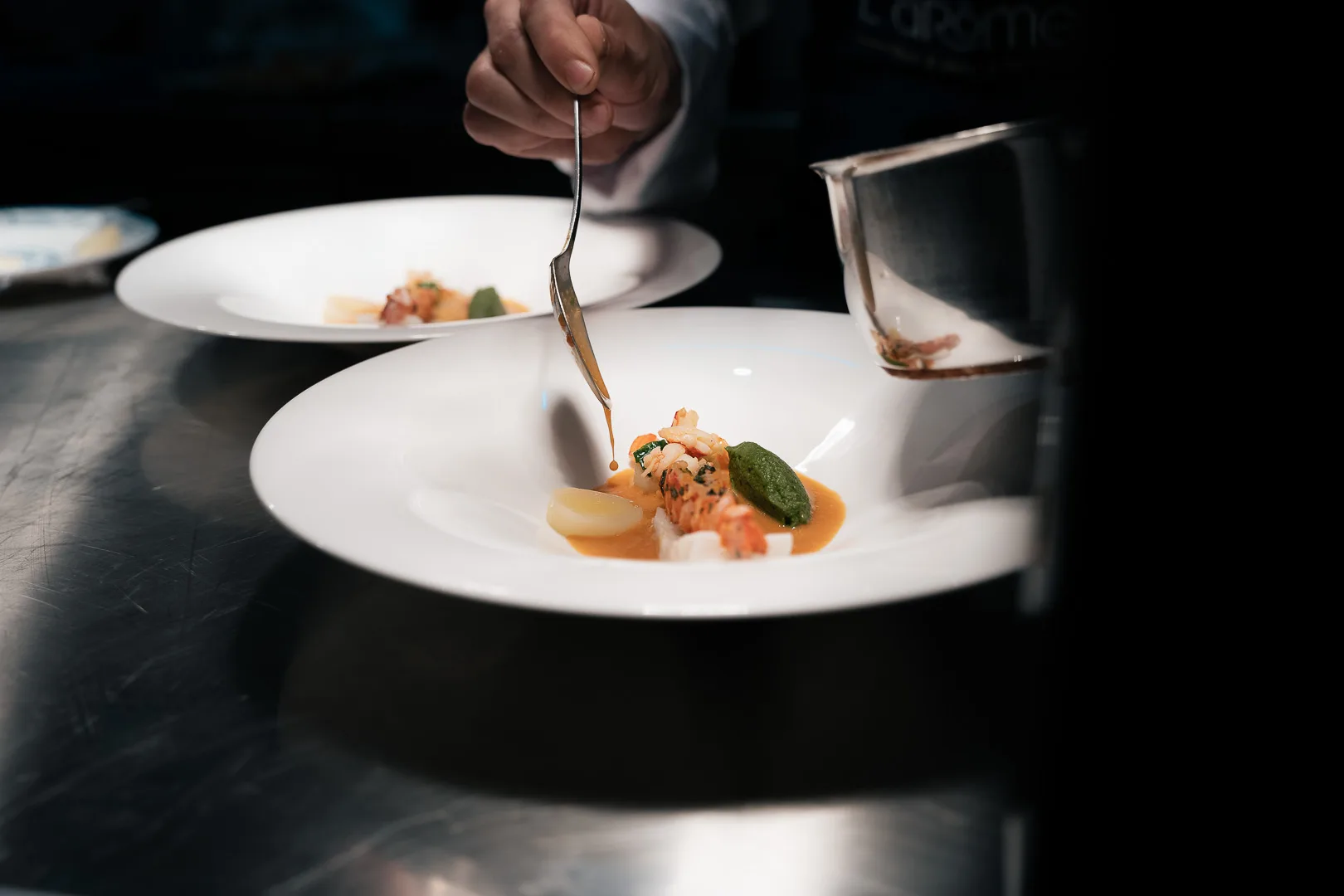 L'Arôme — kitchen