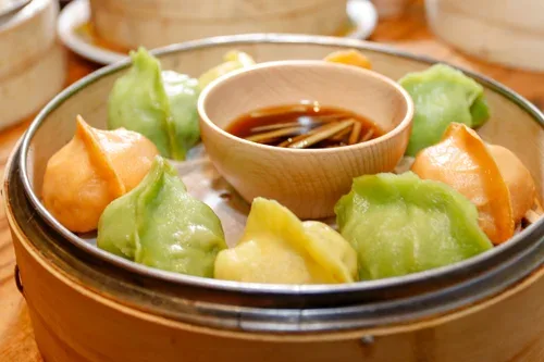 Kung Fu Little Steamed Buns Ramen — food