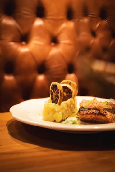 Au Chamois d'Or — food