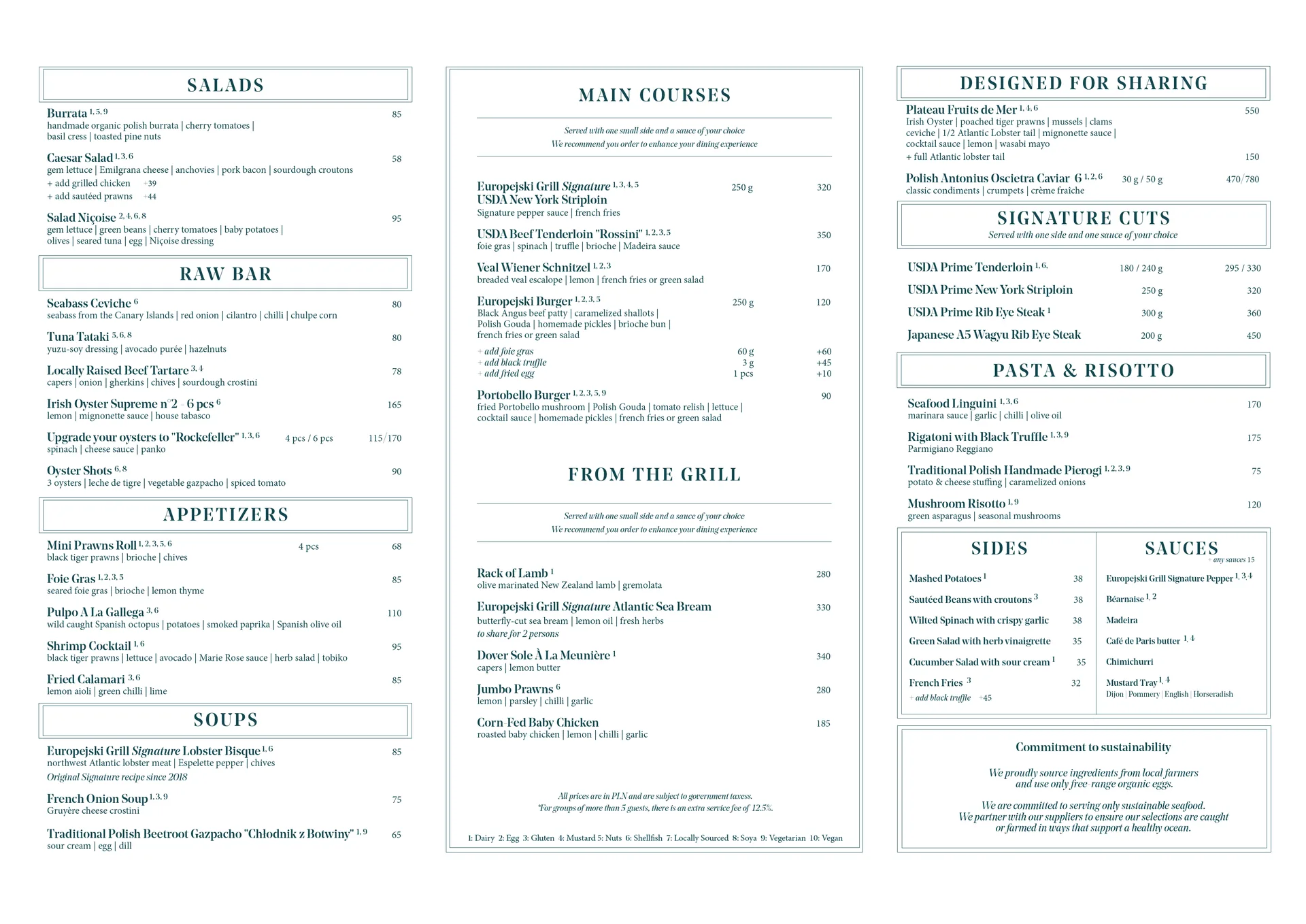 Europejski Grill, Warsaw