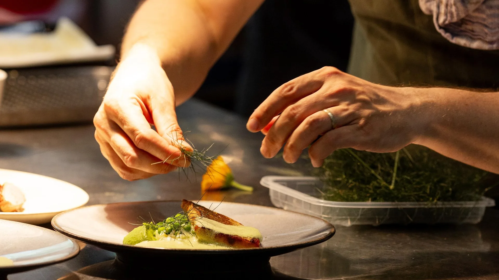 Restaurant VOS — kitchen