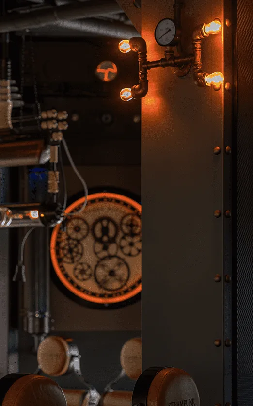 Restauracja Steampunk — atmosphere