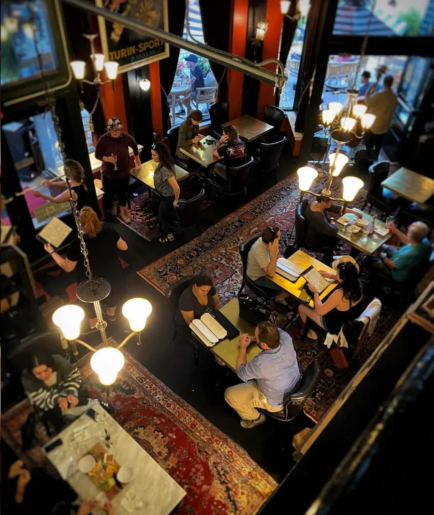 Battery Park Book Exchange & Champagne Bar, Asheville