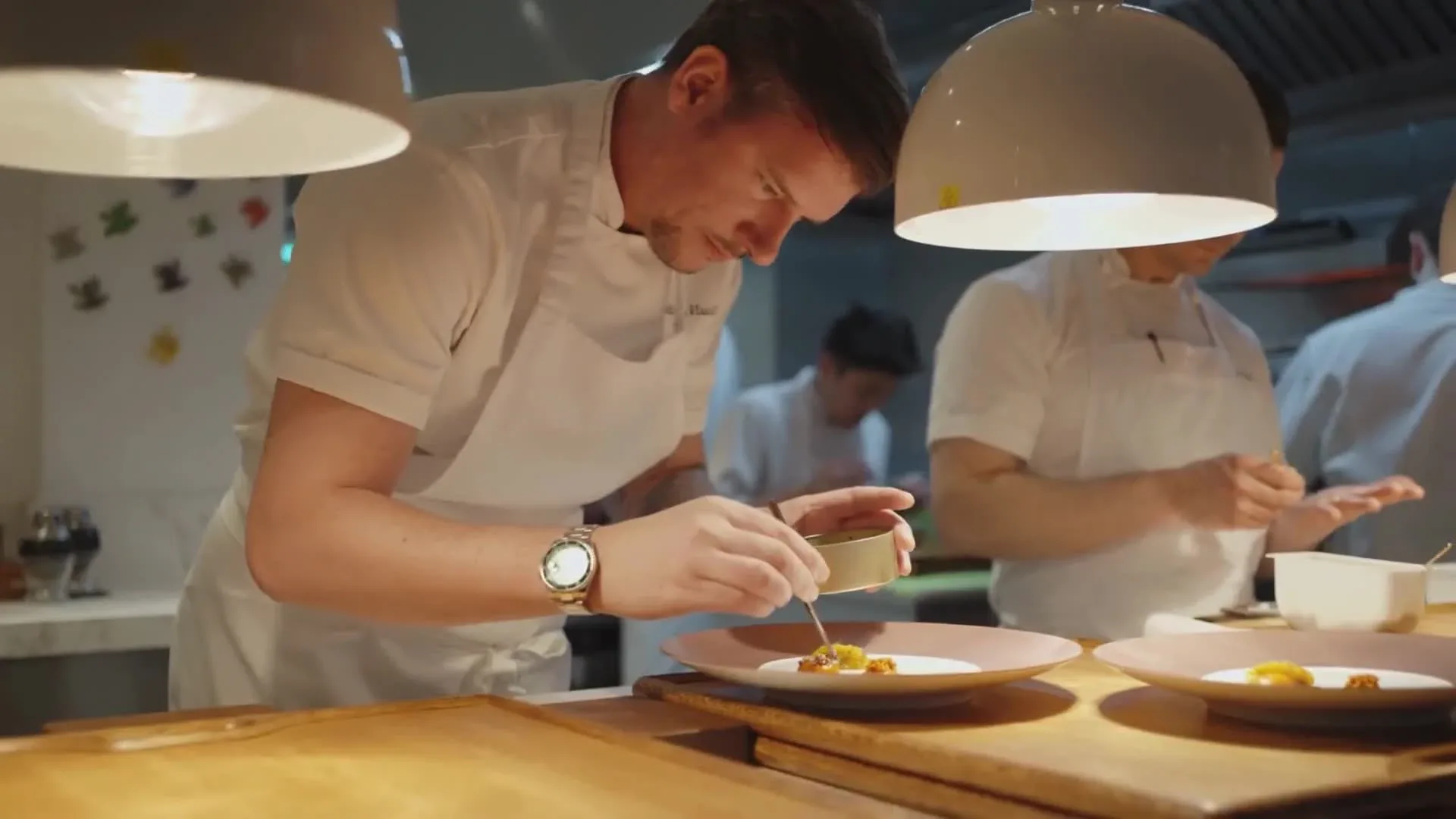 The Tartan Fox — kitchen