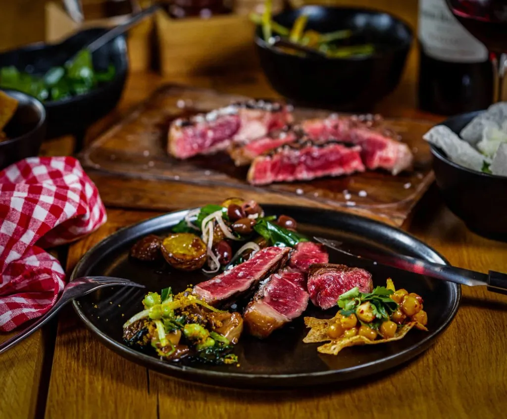 STeaK restaurant — food