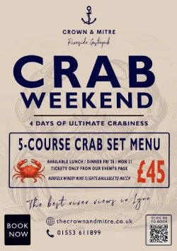 Crown & Mitre — food