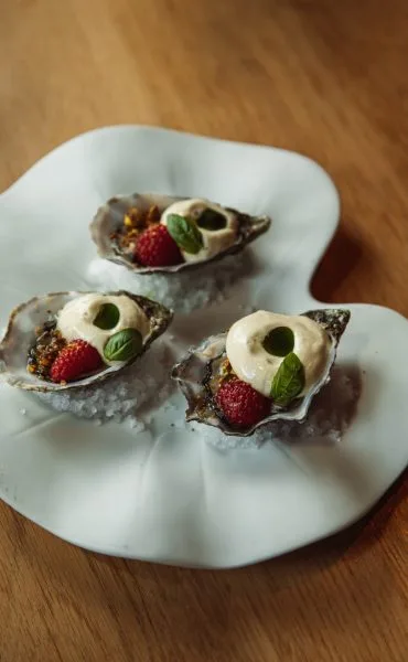 River Bar — food