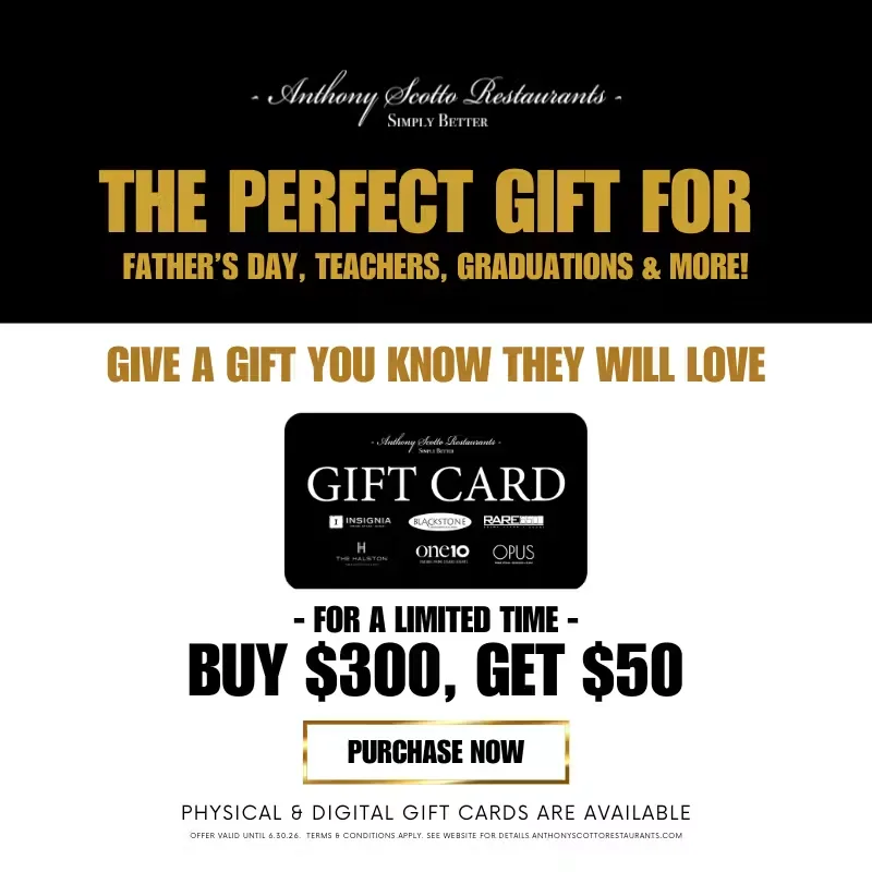 One10 Modern Italian Steakhouse — food