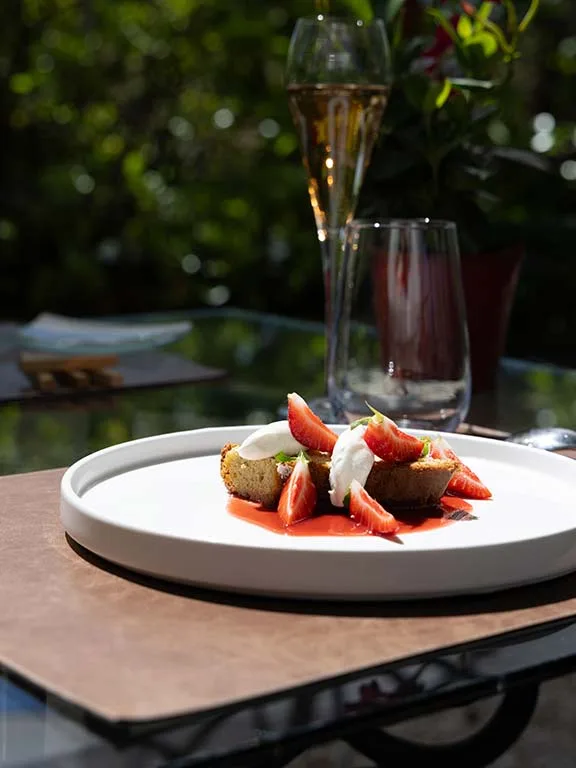 Le Carré d'Ange — food