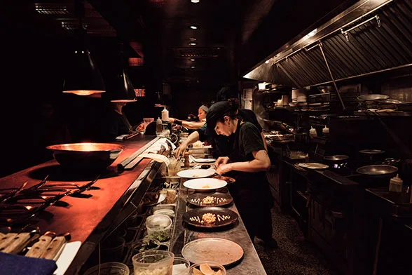 Le Filet — kitchen