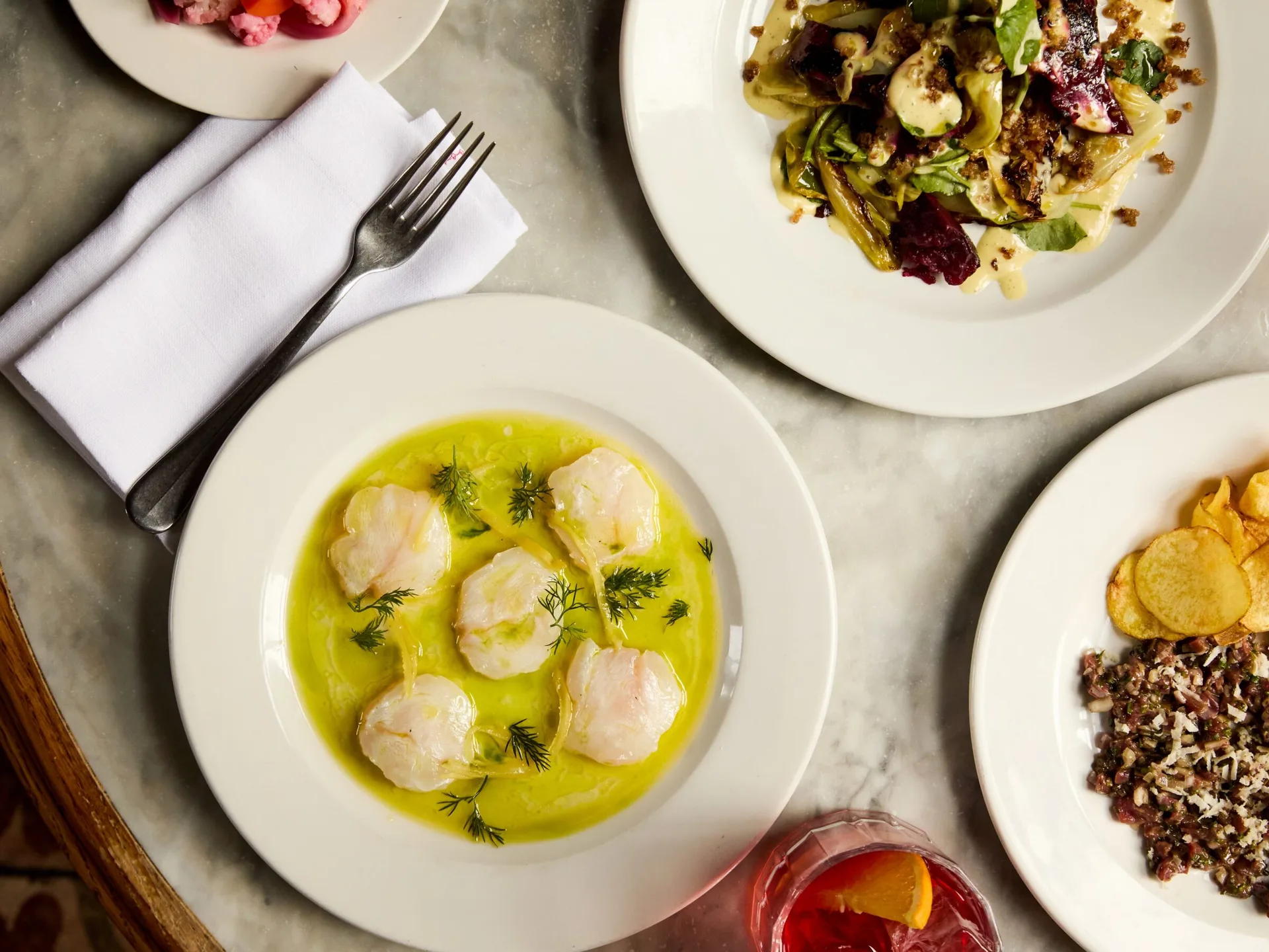 The Barley Mow, Mayfair — food
