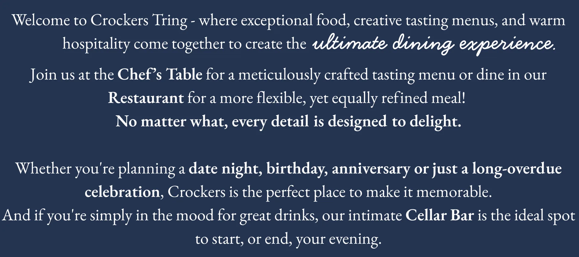 Crockers Chef's Table — photo 13