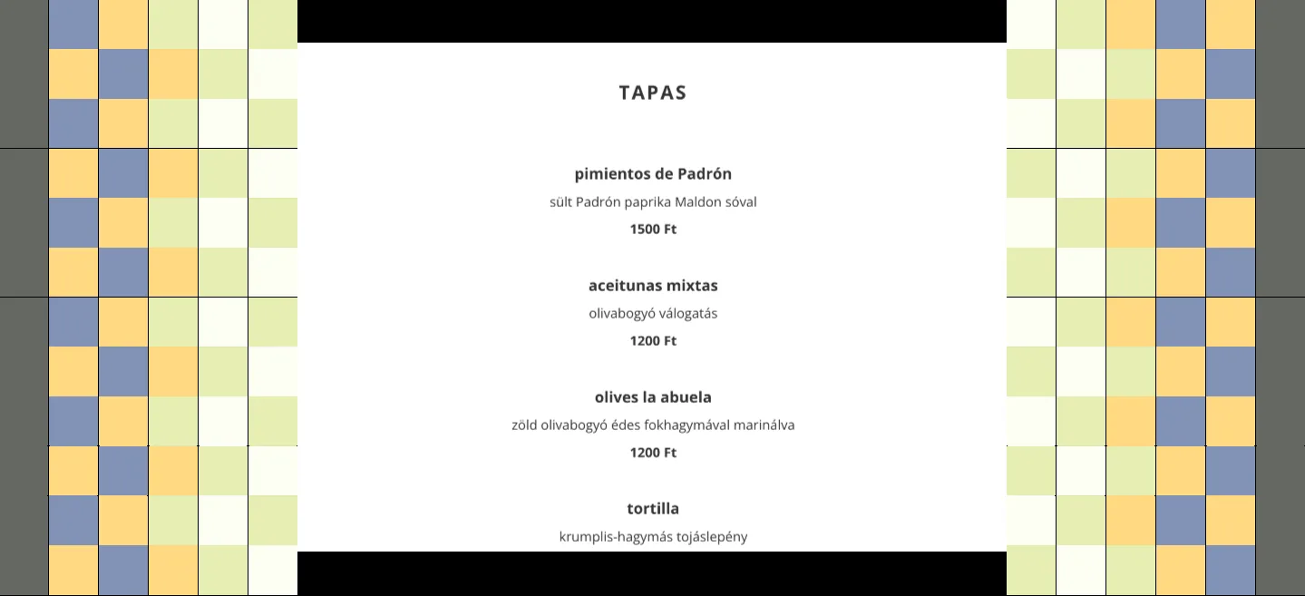 Padron Tapas Bár, Budapest
