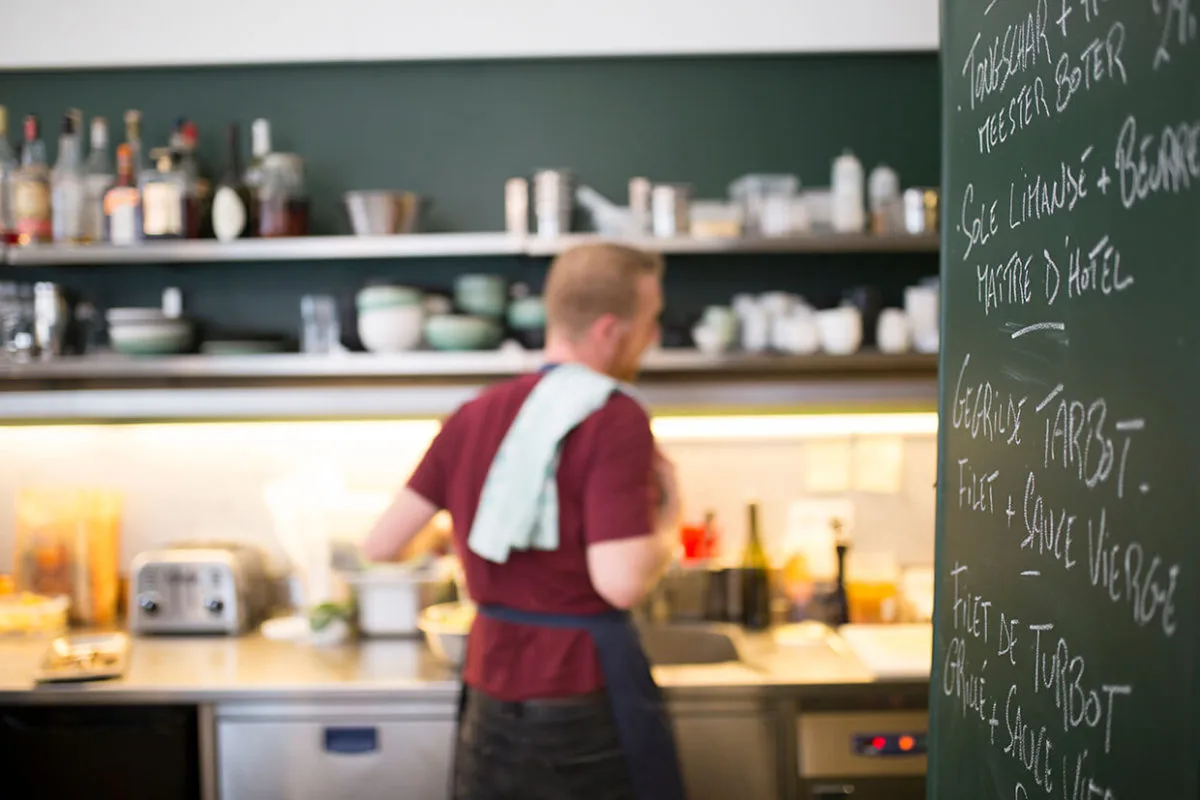 Beaucoup Fish — kitchen