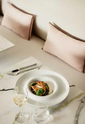 Le Montaigu - Domaine de la Bretesche — food